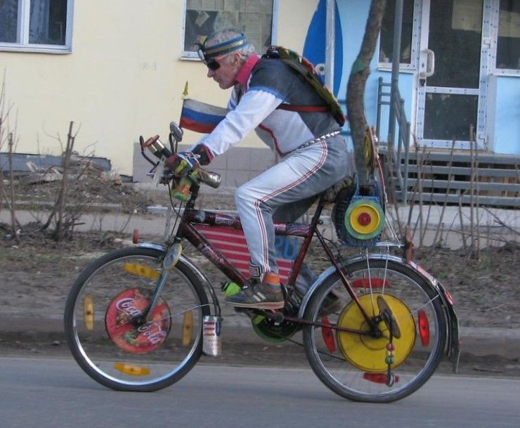 Колхозный велосипед